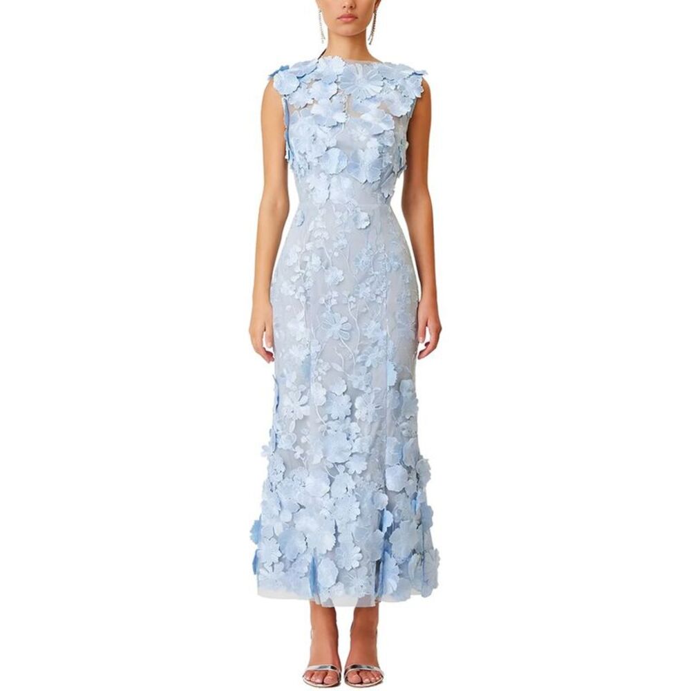 Emma Way Womens  Sleeveless Midi Dress